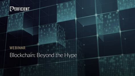 Blockchain: Beyond the Hype